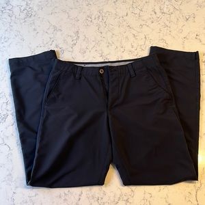 Under Armor Golf Pants Mens 34/32 black